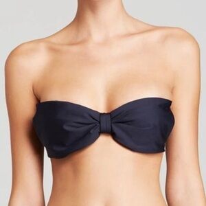 Kate Spade Black Bikini Top with Bow